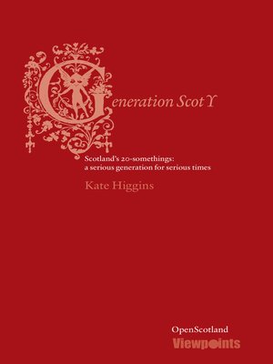 cover image of Generation Scot Y